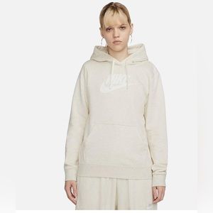 Nike Women's Fleece Logo Hoodie Sweatshirt